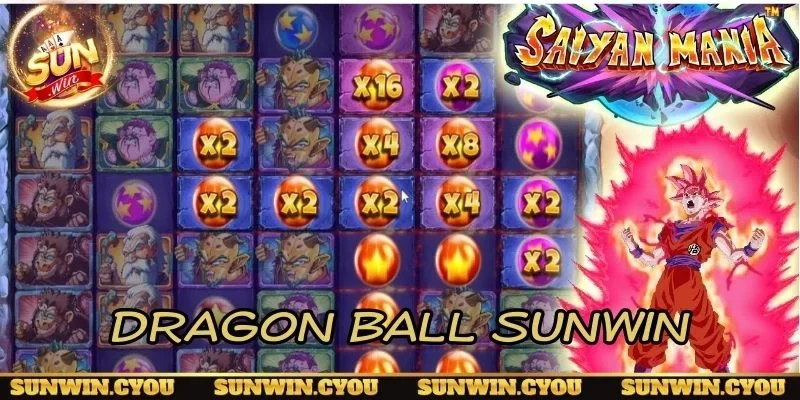 Dragon Ball Sunwin slot nổ hũ đồ họa đẹp thưởng lớn